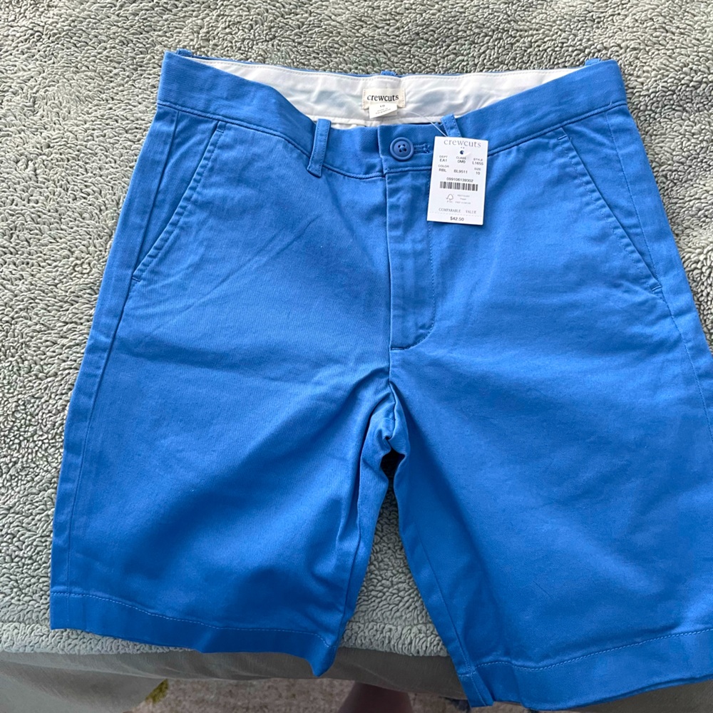 Boys Blue Crew Cuts Shorts, New with tags